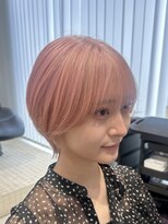 ラミ(L'ami) 《吉田光ノ丞》ショートウルフ/ペールピンク