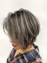 リコヘアー(LiCO HAIR) 那覇/イメチェン/ピンクベージュ/アンブレラカラー/前髪