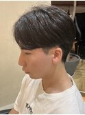 横浜ニュアンスパーマフェザーパーマ毛流れセンターパート40代