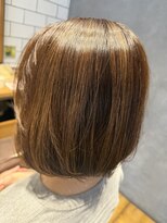 サンカリ SANKARI 船木店&nbsp;艶ボブ×ハイライト