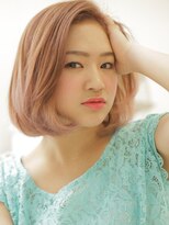 ラッド 心斎橋店(RAD) シースルーピンクボブ