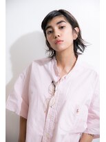 ボンヌーベル&nbsp;【Bonne Nouvelle】ハイライト ウルフ レイヤーミディ