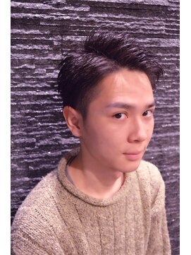 ヒロギンザ 池袋 サンシャイン通り店(HIRO GINZA) かき上げツーブロ/HIROGINZA池袋サンシャイン通り店/理容室/