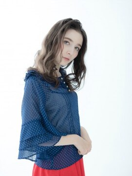 ヘアアンドスパ モーブ 世田谷(hair&SPA Mauve) 3Dカラーヴェールウェーブブルージュワンレンフェザーロング