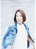 ラベンダーアッシュ BOB ♪イルミナカラーオーシャン{Croire}