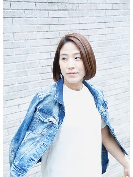 クロワール(Croire) ラベンダーアッシュ BOB ♪イルミナカラーオーシャン{Croire}