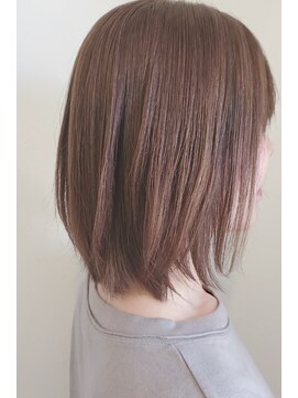 レセ 南柏店(Laissez) ウルツヤストレートスタイル☆ミディアムボブ【レセ南柏店】