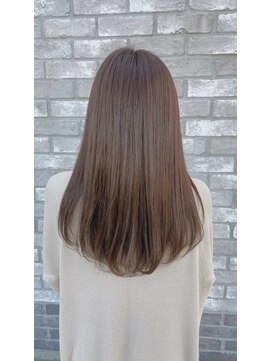 ソレカ(SORECA) 【SORECA/ソレカ】ロング×アッシュグレージュ