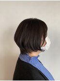 長めショートボブ　20代30代40代