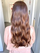 エレノア 梅田店(Eleanor)&nbsp;髪質改善コスメカラー◎モカベージュ【9レベル】