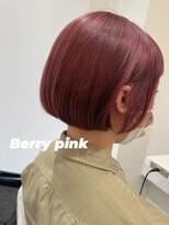 アッシュ 武蔵小金井店(Ash)&nbsp;＼ベリーピンク×ミニボブ／