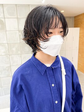 トゥコ(tuco) パーマ残り　ショートウルフ　パーマ　ウルフパーマ