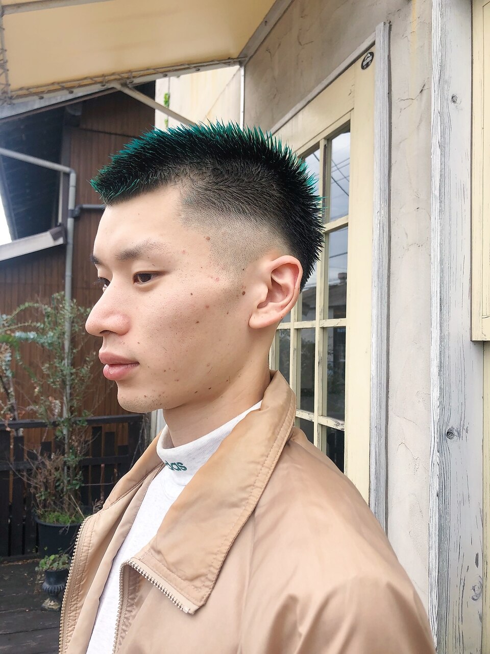 グリーン坊主：L181223064｜シーン(SINN.)のヘアスタイル