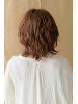 カバーヘア ブリス 上尾西口店(COVER HAIR bliss)&nbsp;カーキベージュ外国人風ハイライトボブウルフY上尾20代30代40代