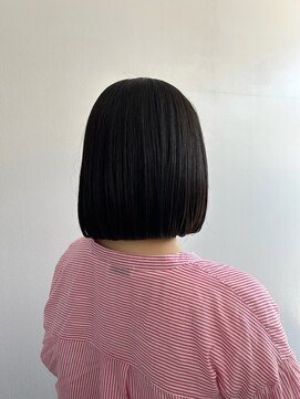 セダクション 道後樋又店(Seduction) 松山市/10代/20代/30代/40代/ぴたっと可愛いタイトボブ