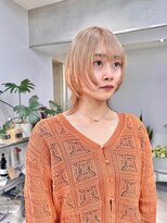 ヴェイン 渋谷(vain)&nbsp;ショートウルフ/ネオウルフ/ブロンドカラー