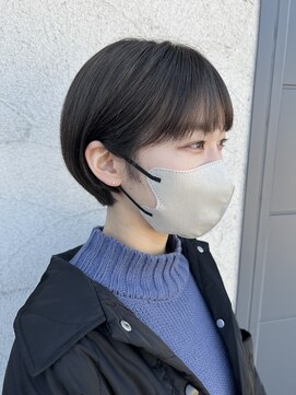 ヘア アトリエ エマ(hair latelier [emma]) 耳かけショートヘア