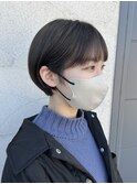 耳かけショートヘア