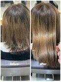 細毛のデリケートダメージ毛にも酸性縮毛矯正なら！