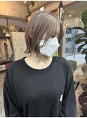 【C’LD 】ハイトーンボブ/ミルクティーベージュ/切りっぱボブ