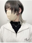 O-TETE ウルフカットシルバーカラー