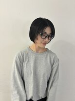 エンドリンク(endlink)&nbsp;センターパート黒髪ボブ