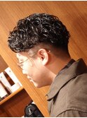 メンズパーマ　理容室　バーバー　Barber　リクルート