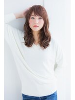 ラフ フロム ガーデン(Laf from GARDEN)&nbsp;寺尾拓巳　大人かわいいラベージュくびれヘアパーマミディアム