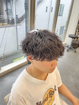 バース バイ ハピネス(BIRTH by happiness) 波巻きパーマ/マッシュ/波巻きツイストスパイラルMIX