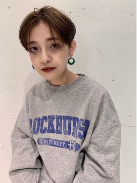 ミニ(mini) かきあげハンサムショート