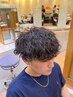 【松嶋指名限定】メンズカット+波巻きスパイラルパーマ¥18700→¥14300