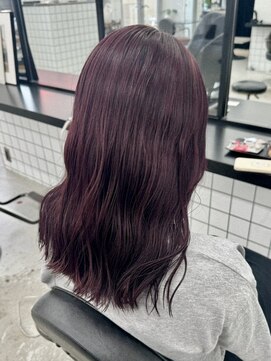 ジルスタジオ(JILL STUDIO) JILL STUDIO パープル/韓国ウェーブ/艶髪