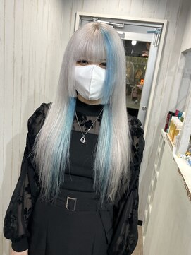 オアフ(Oahu) ホワイト×ブルー