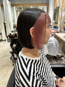 フリーラ 横浜(freera) アラサーアラフォーウェット感イメチェンエアリーショートボブ