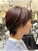 【LA'BO三浦】襟足長めミニウルフショート