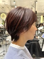 ラボー ノースプラザ店(LA'BO) 【LA'BO三浦】襟足長めミニウルフショート