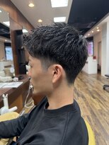 ジールヤマグチ 朝霧駅前店 【渋谷作】メンズショートスタイル