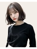 銀座駅/ブリーチなしダブルカラー/酸性ストレート/韓国/韓国ヘア