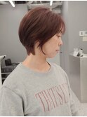 マッシュショート/ココアブラウン