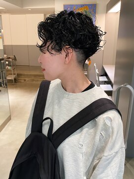 エイゾー 銀座(EIZO) かりあげショート/くるくるパーマ/ショートパーマ