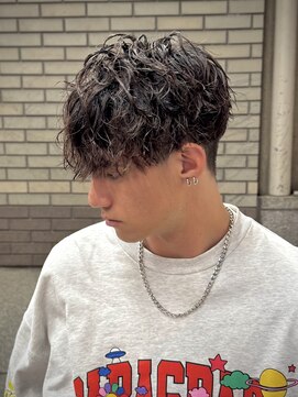 ヒロギンザ 大阪本店(HIRO GINZA) ツイストスパイラルパーマ×マッシュ