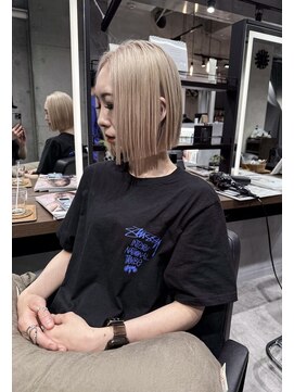 アコ(Aco) ★ヘイリーボブ×ミルキーベージュ★