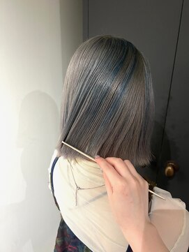 ミラコ(milaco) silver×blue