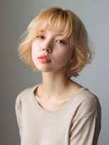 シェル 吉祥寺(shell)&nbsp;くびレイヤーエモージュグレージュカラーくびれショート/吉祥寺