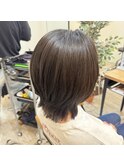 ウルフカット・重ため