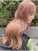 パールベージュ/コーラルオレンジ/ローズブラウン
