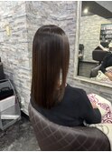 エイジング毛もまとまる艶ストレート