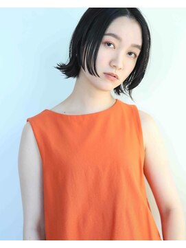 ロッソ ヘアアンドスパ 六町店(Rosso Hair&SPA) センター分け外ハネスタイル