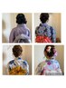 ヘアアレンジ+浴衣着付け