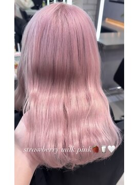 シェノン 表参道(CHAINON) 【nana】いちごミルクピンク ピンクカラー ピンクベージュ